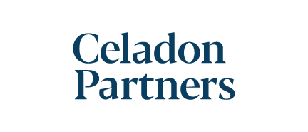 A logo for Celadon Partners, who is a sponsor for the Milken Institute's Global Investors Symposium Hong Kong