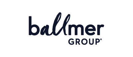 A logo for Ballmer Group, a sponsor and/or partner of the Milken Institute's Finance Forum 2025, and possibly other events.