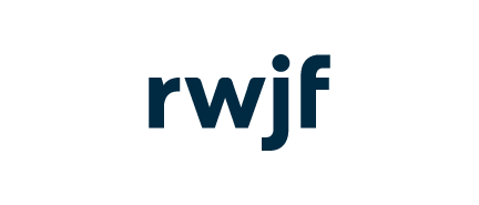 A logo for Robert Wood Johnson Foundation, a sponsor and/or partner of the Milken Institute's Finance Forum 2025, and possibly other events.