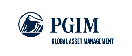 A logo for PGIM, who is a sponsor for the Milken Institute's Global Conference 2024.