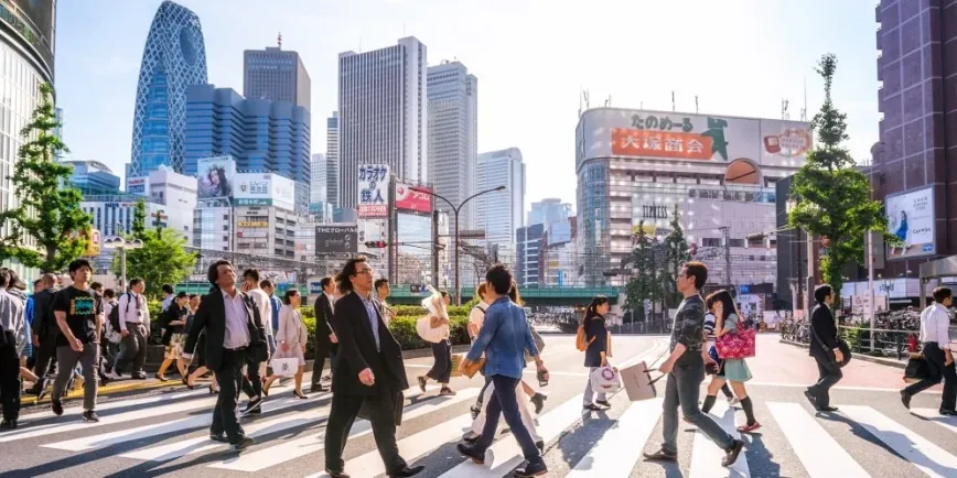 people walking