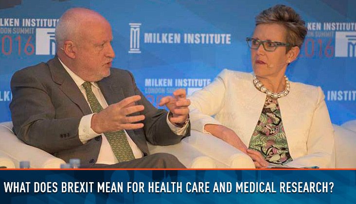 What Does Brexit Mean for Health Care and Medical Research?