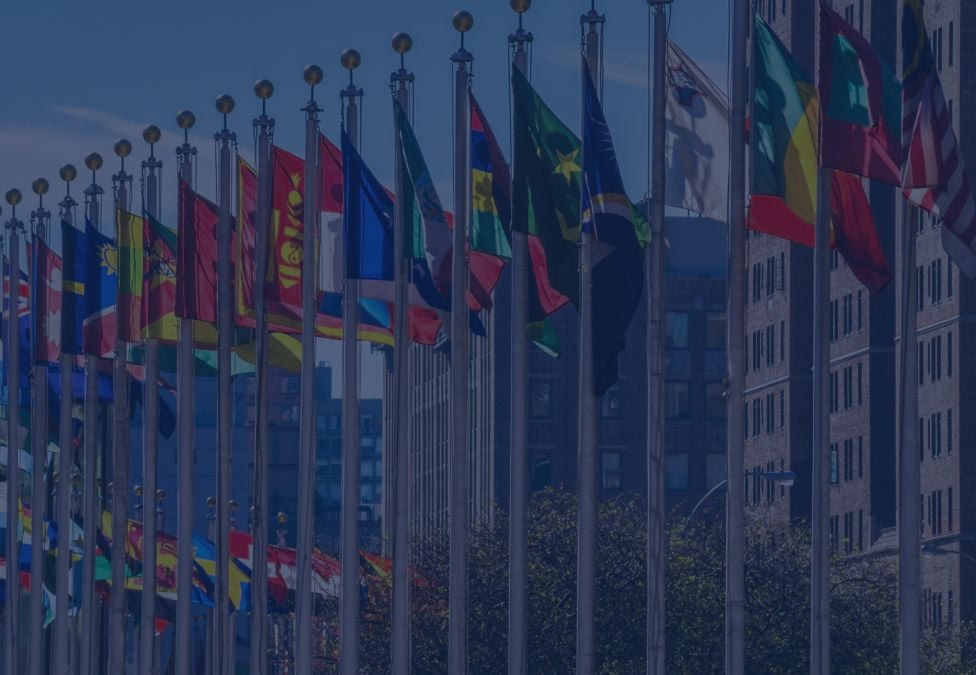 Flags at the UN